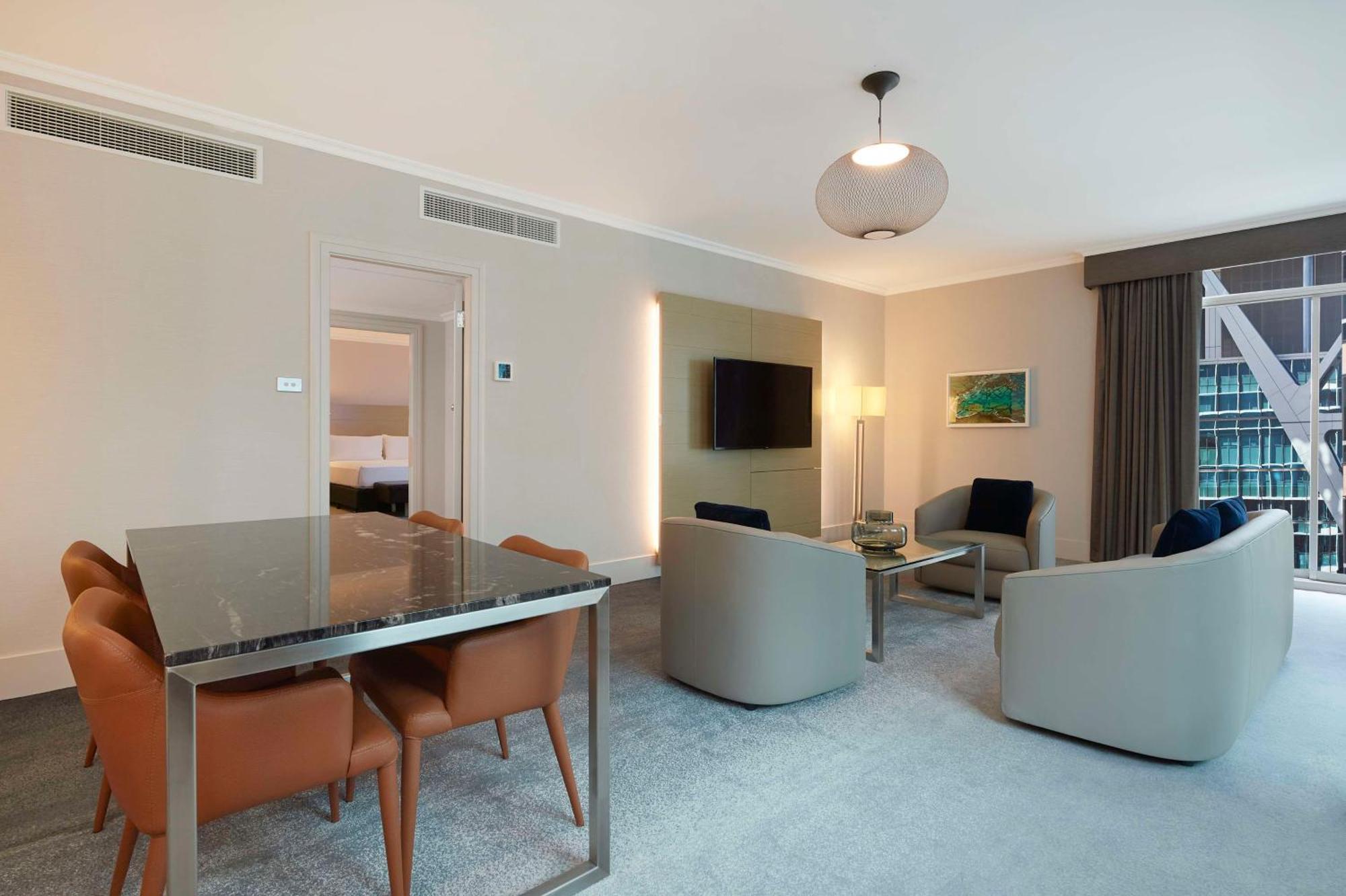 Hotel Parmelia Hilton Perth Exterior foto A suite at the hotel
