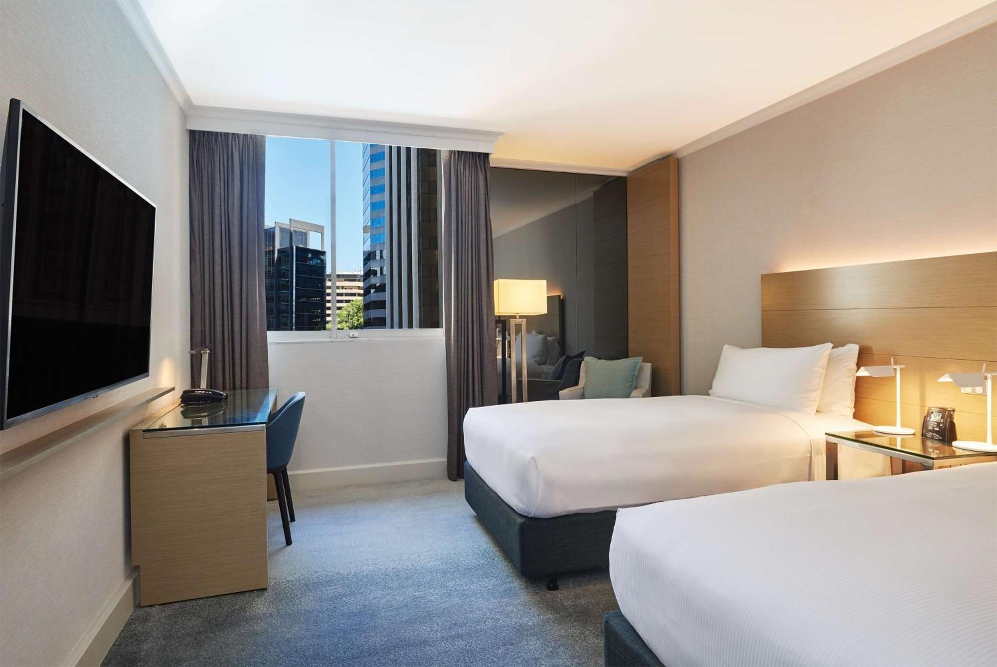 Hotel Parmelia Hilton Perth Exterior foto A room at the hotel