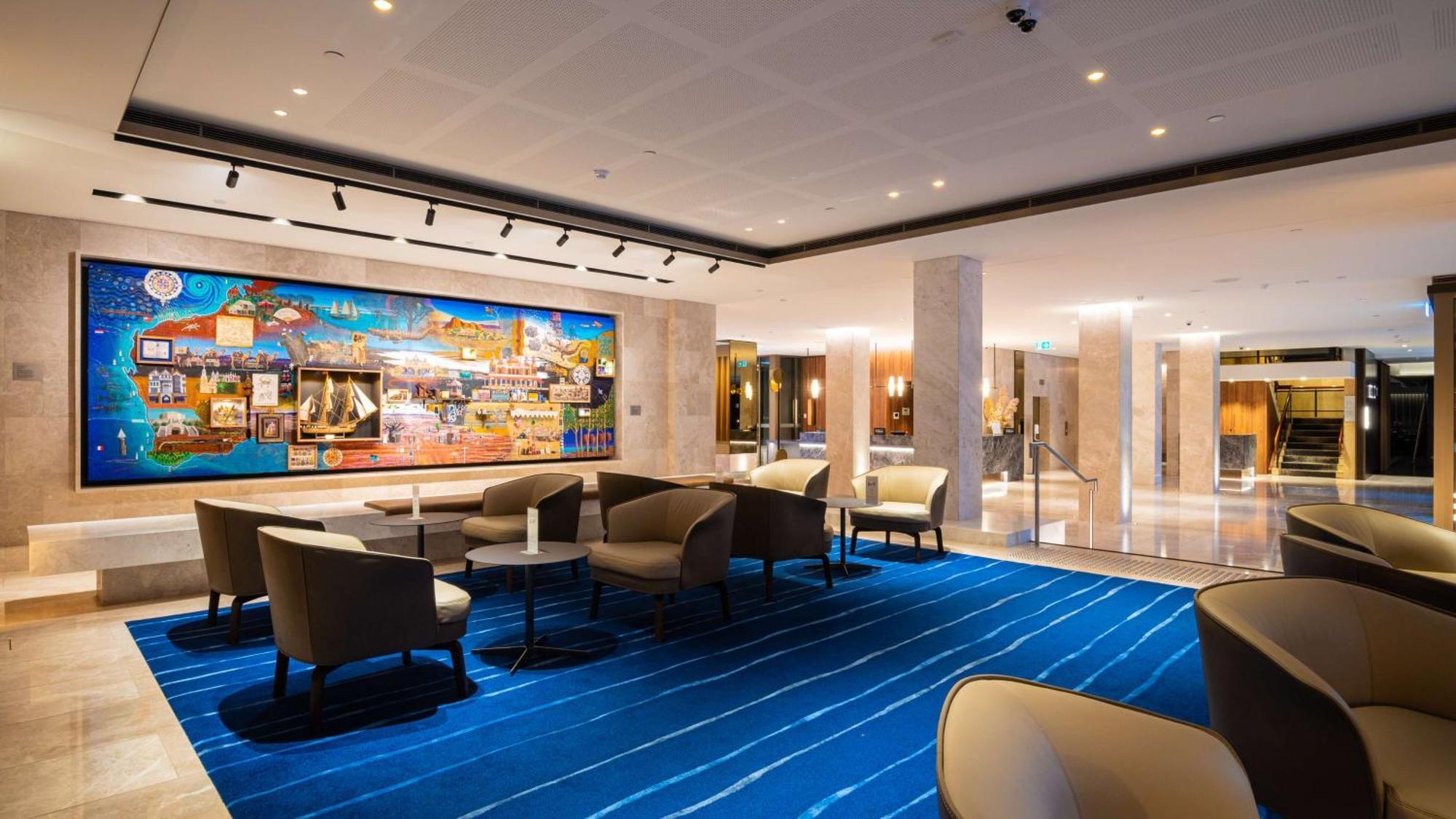 Hotel Parmelia Hilton Perth Exterior foto The lobby of the hotel